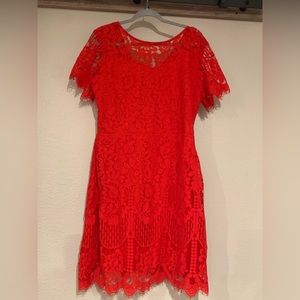 NWT Women's Floral Lace Cocktail Dress XL & XXL
